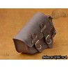 LEATHER SADDLEBAG S56 REAL H-D SPORTSTER