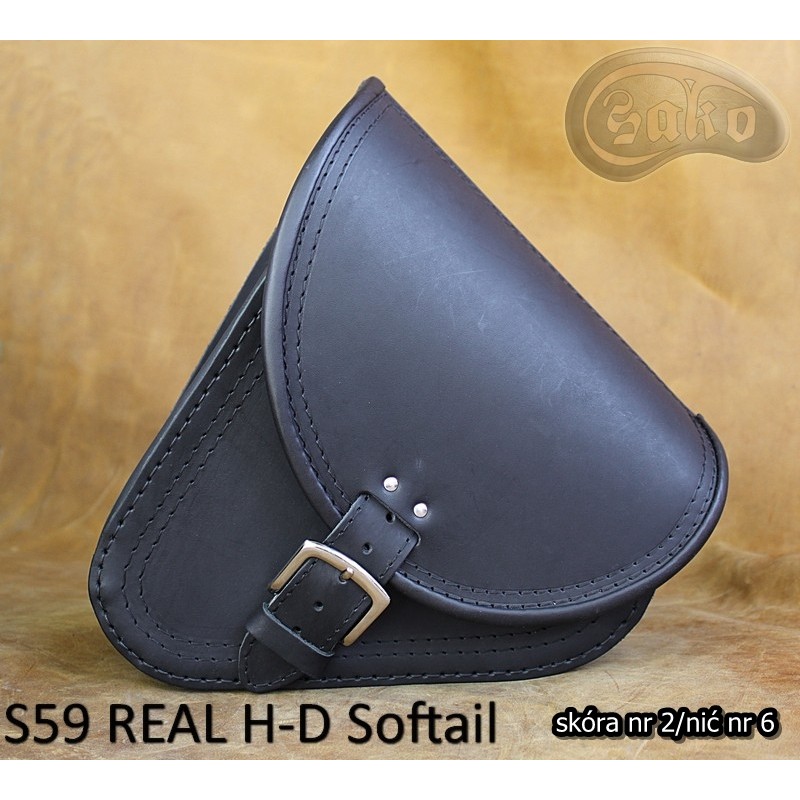Satteltaschen S59 REAL H-D SOFTAIL