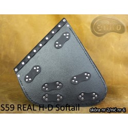 Satteltaschen S59 REAL H-D SOFTAIL