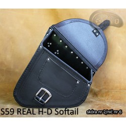 Satteltaschen S59 REAL H-D SOFTAIL