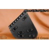 LEATHER SADDLEBAG S593 CROSS H-D SOFTAIL