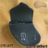 LEATHER SADDLEBAGS S79 WITH KI4A H-D DYNA