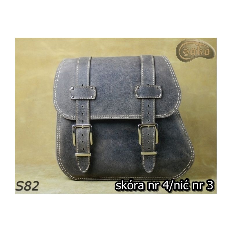 LEATHER SADDLEBAG S82  *TO REQUEST*