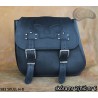 LEATHER SADDLEBAG S82 SKULL *TO REQUEST*