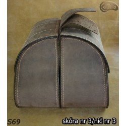 LEATHER SADDLEBAG S69 H-D SPORTSTER  *TO REQUEST*